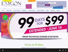 Tablet Screenshot of exygon.com